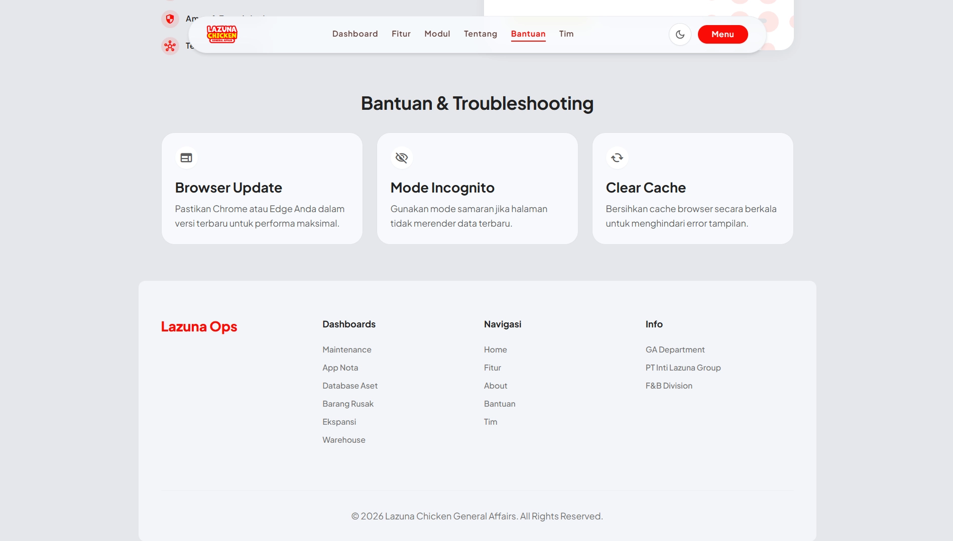 GA Portal Remake - Footer